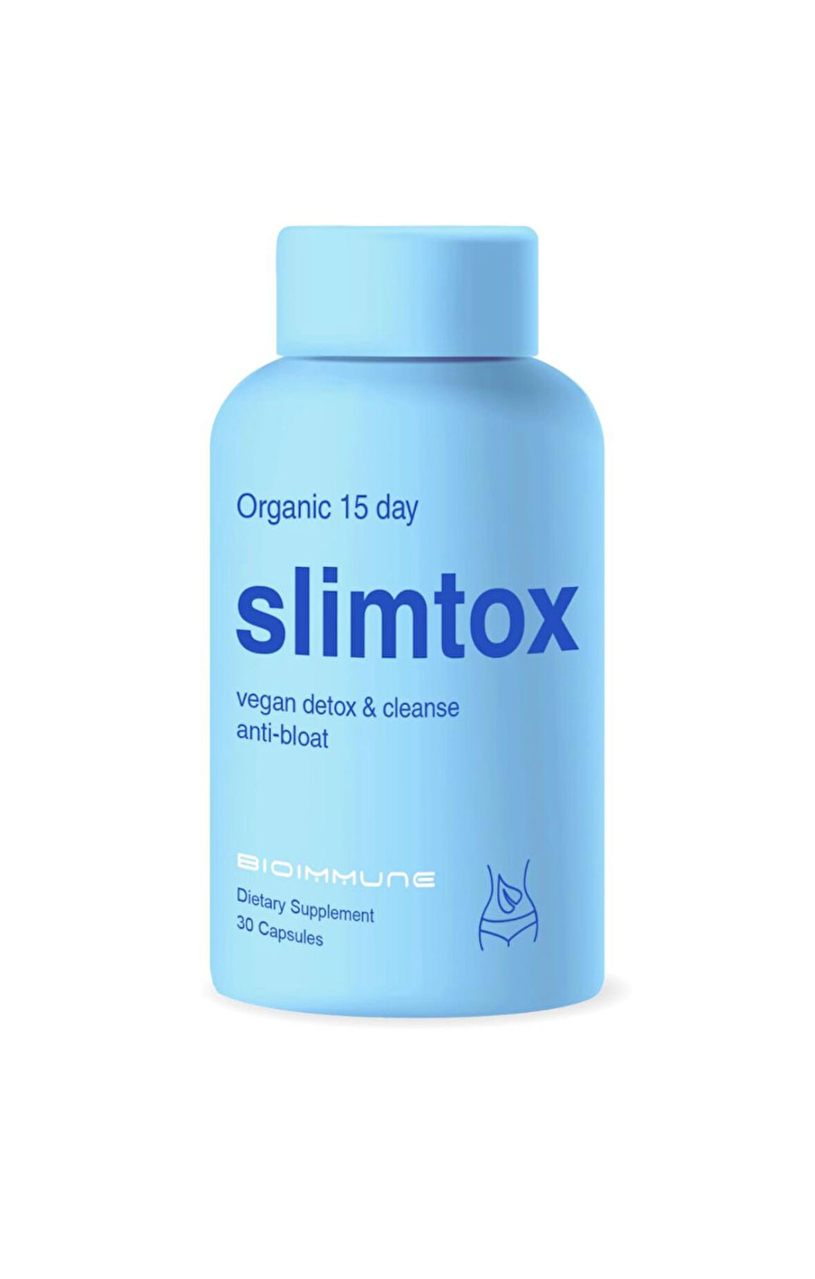 Slimtox Vegna Detox & Cleanse anti-bloat. 30 Kapsül