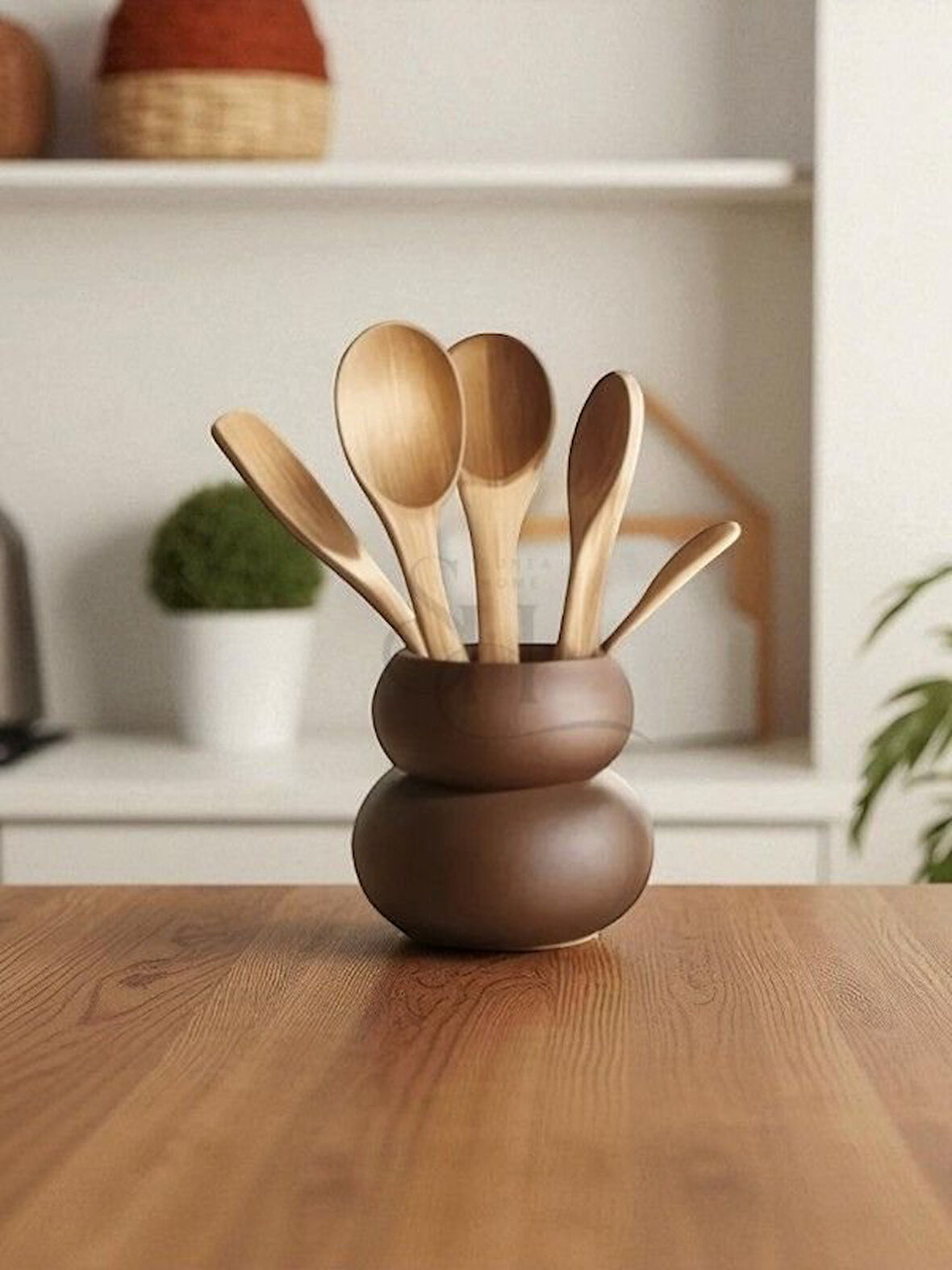 Dekoratif Bubble Kaşıklık, Modern Boğumlu Vazo