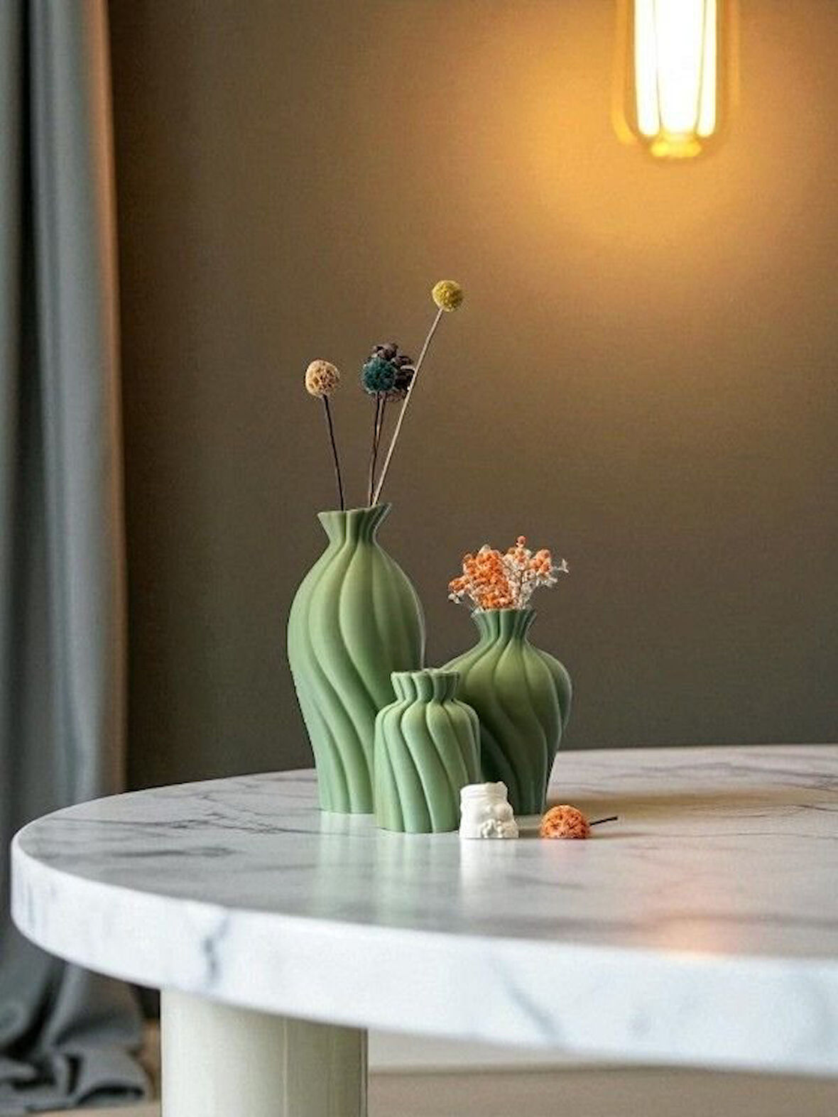 İskandinav Tarzı Bohem Vazo Pinterest Pampas Vazosu Dekoratif Salon Aksesuarı Masa Süsü