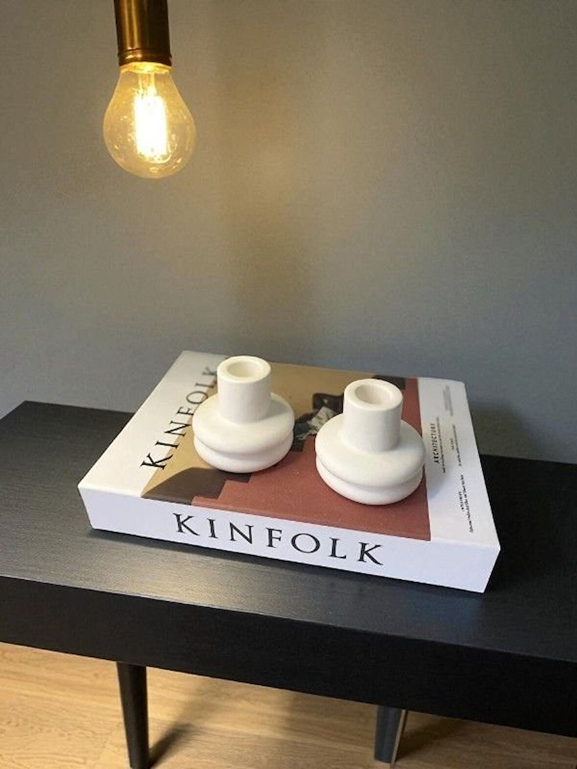 2'li Pinterest Bubble Şamdan Mumluk