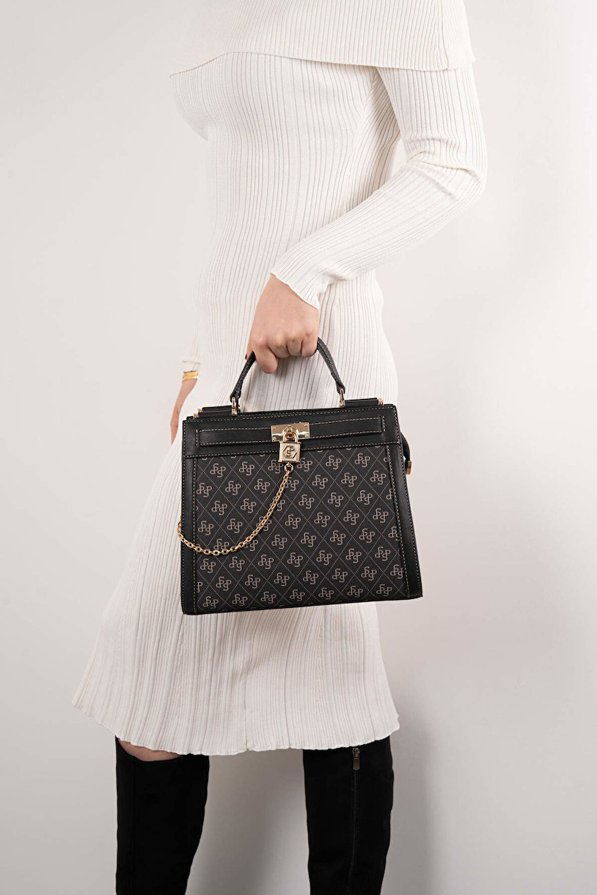 Silver Polo Kadın El ve Çapraz Çanta 1166