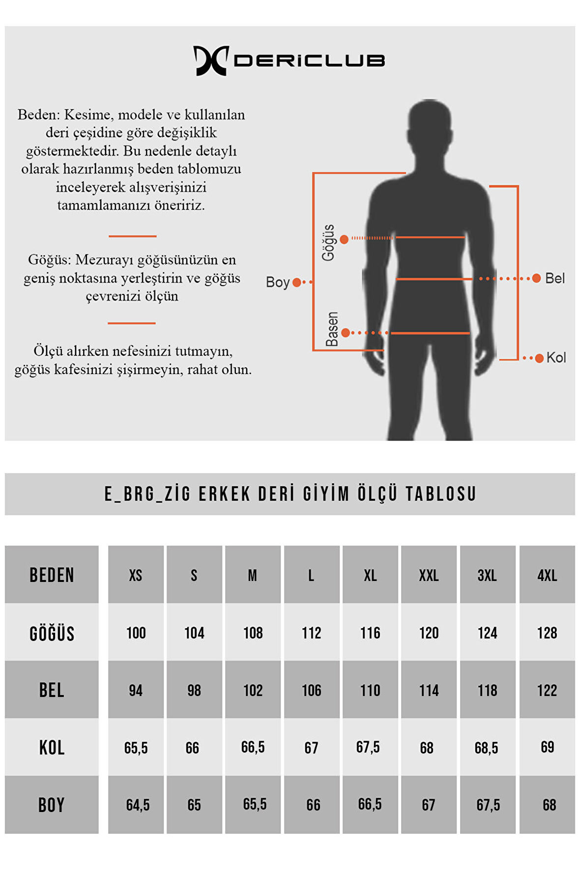 DERİCLUB BRG Model Gerçek Deri Erkek Mont