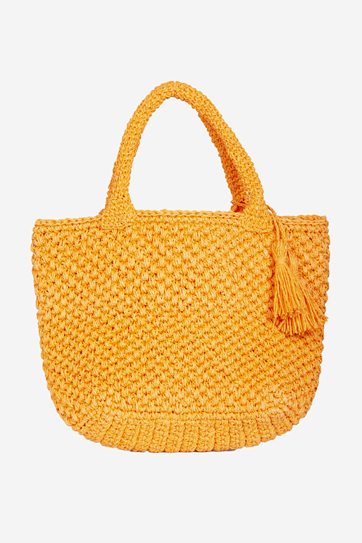 DERİCLUB ZY 3006 Hasır Çanta ORANJ