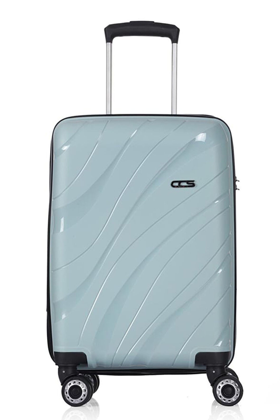 ÇÇS 5223 Polipropilen Büyük Boy Seyahat Valizi MAVİ