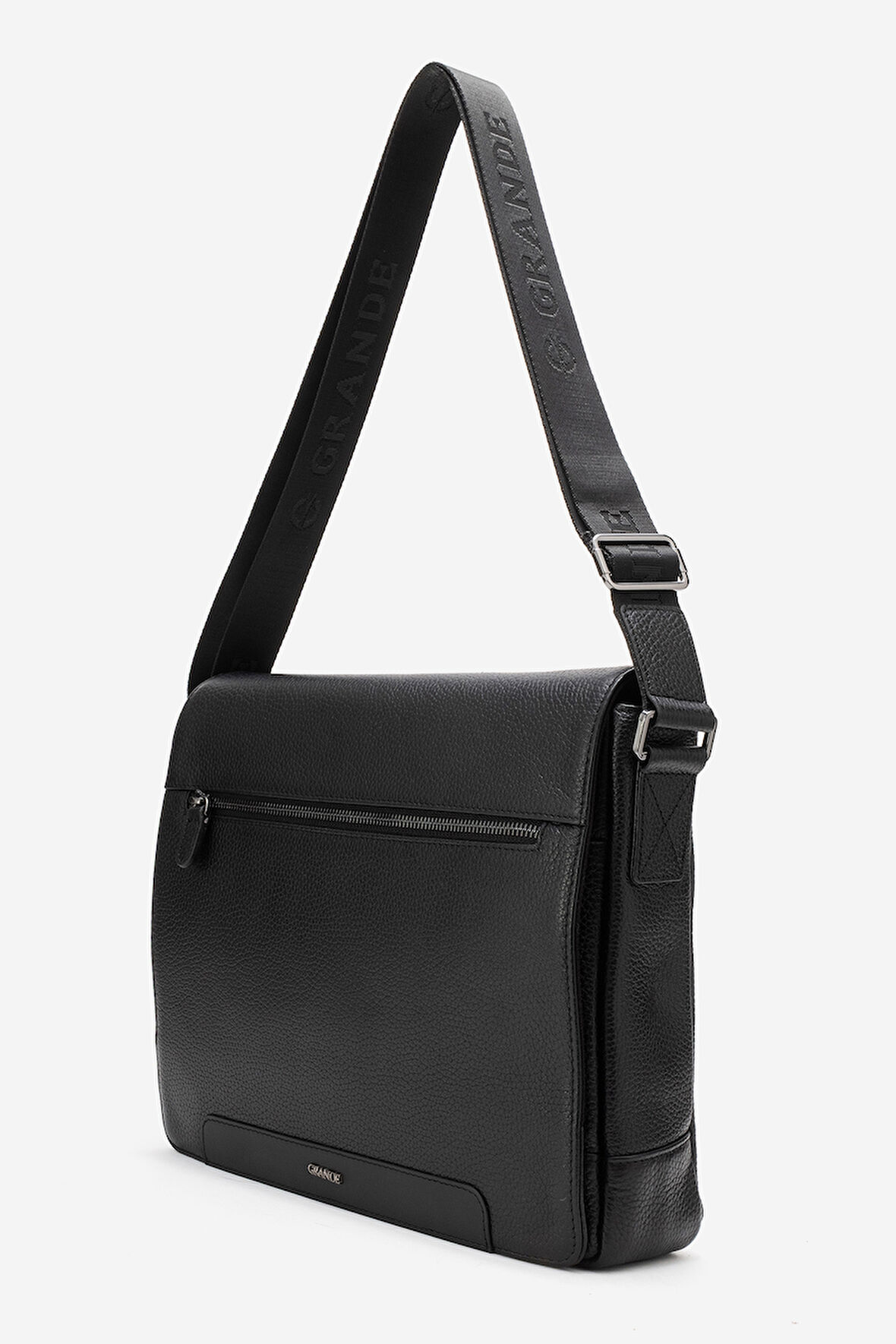 GD 4253  Hakiki Deri Evrak Çantası SİYAH