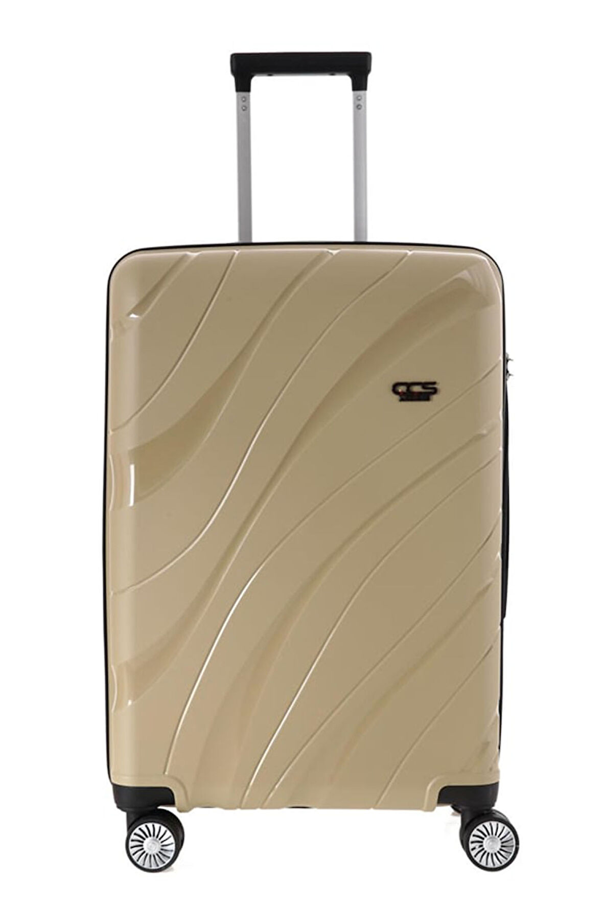 ÇÇS 5223 Polipropilen Büyük Boy Seyahat Valizi VİZON