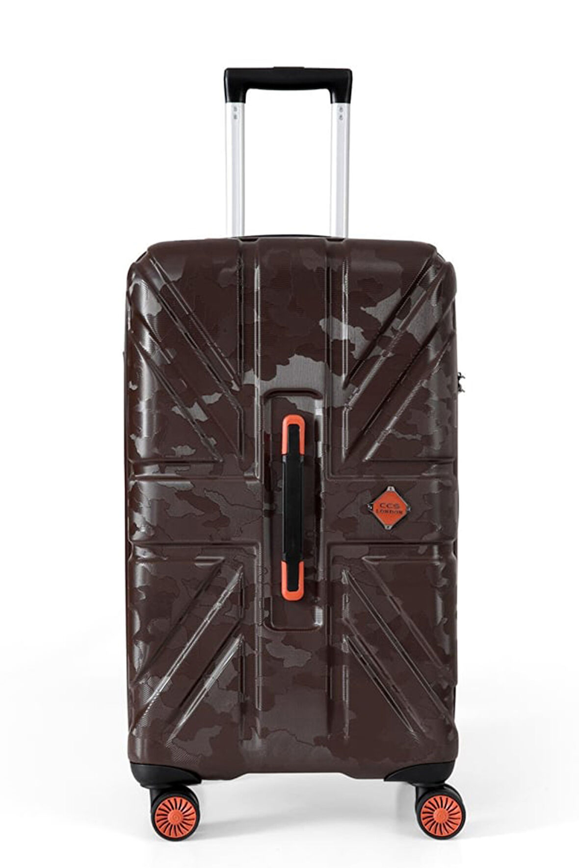 ÇÇS 5243 TROLLEY Büyük Boy Valiz KAHVERENGİ