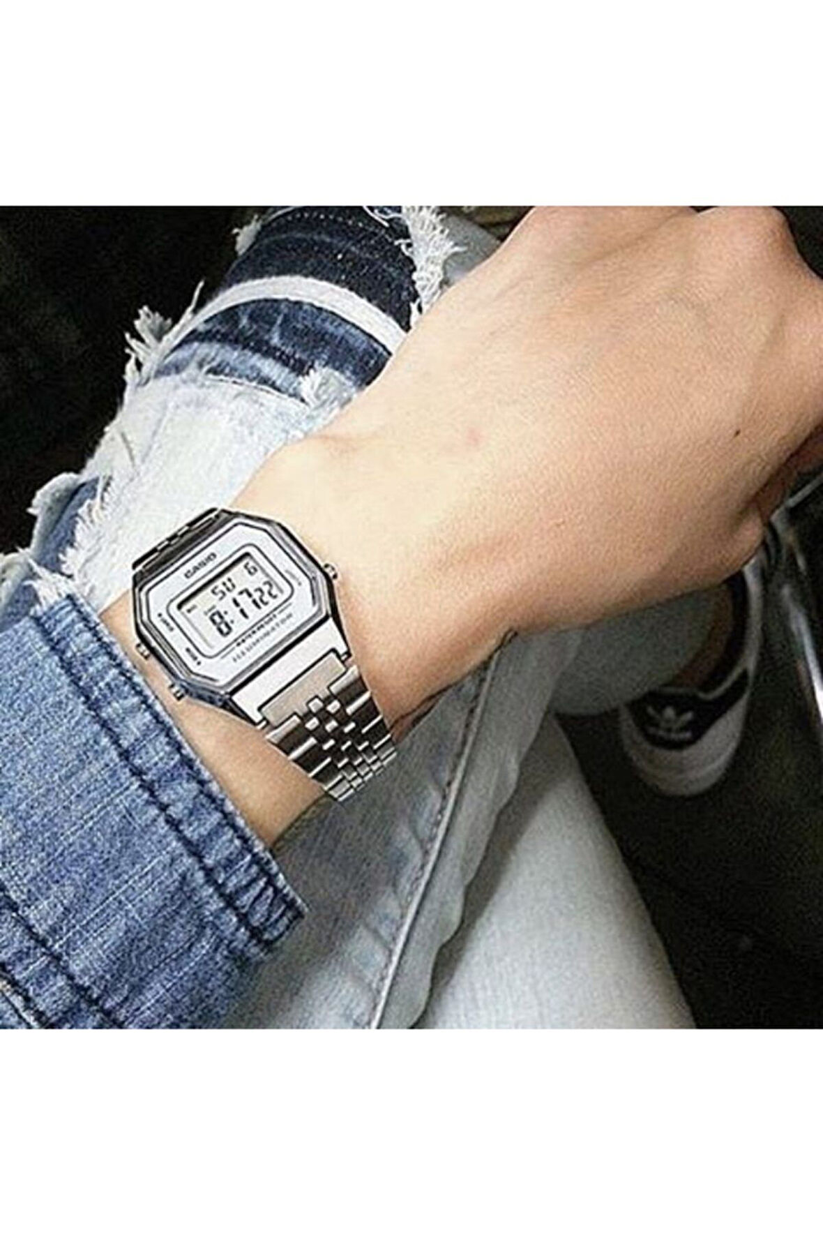 Marka Retro Model Kadın Orta Kasa La680wa-7 Kol Saati