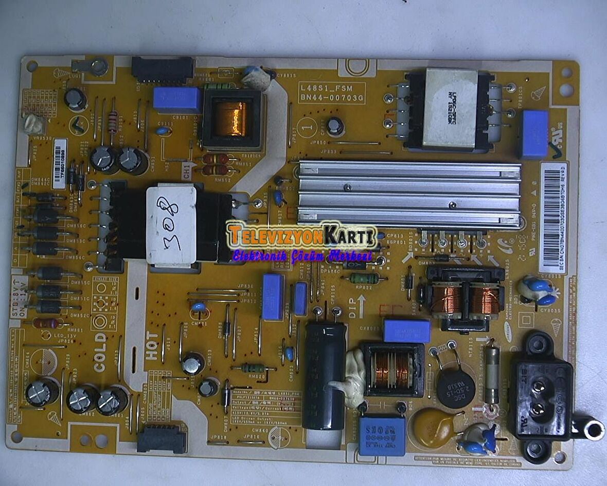 BN44-00703G, L48S1_FSM, PSLF121S07A, SAMSUNG UE40J6202A, UE48J6270, UE48J5500A, Power Board, Besleme, CY-GJ048BELVGH, Samsung