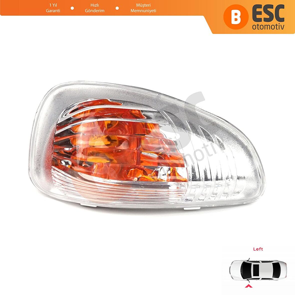 Renault Master MK3 Opel Vauxhall Movano B Nissan NV400 7485120621 İçin Sol Yan Ayna Sinyali