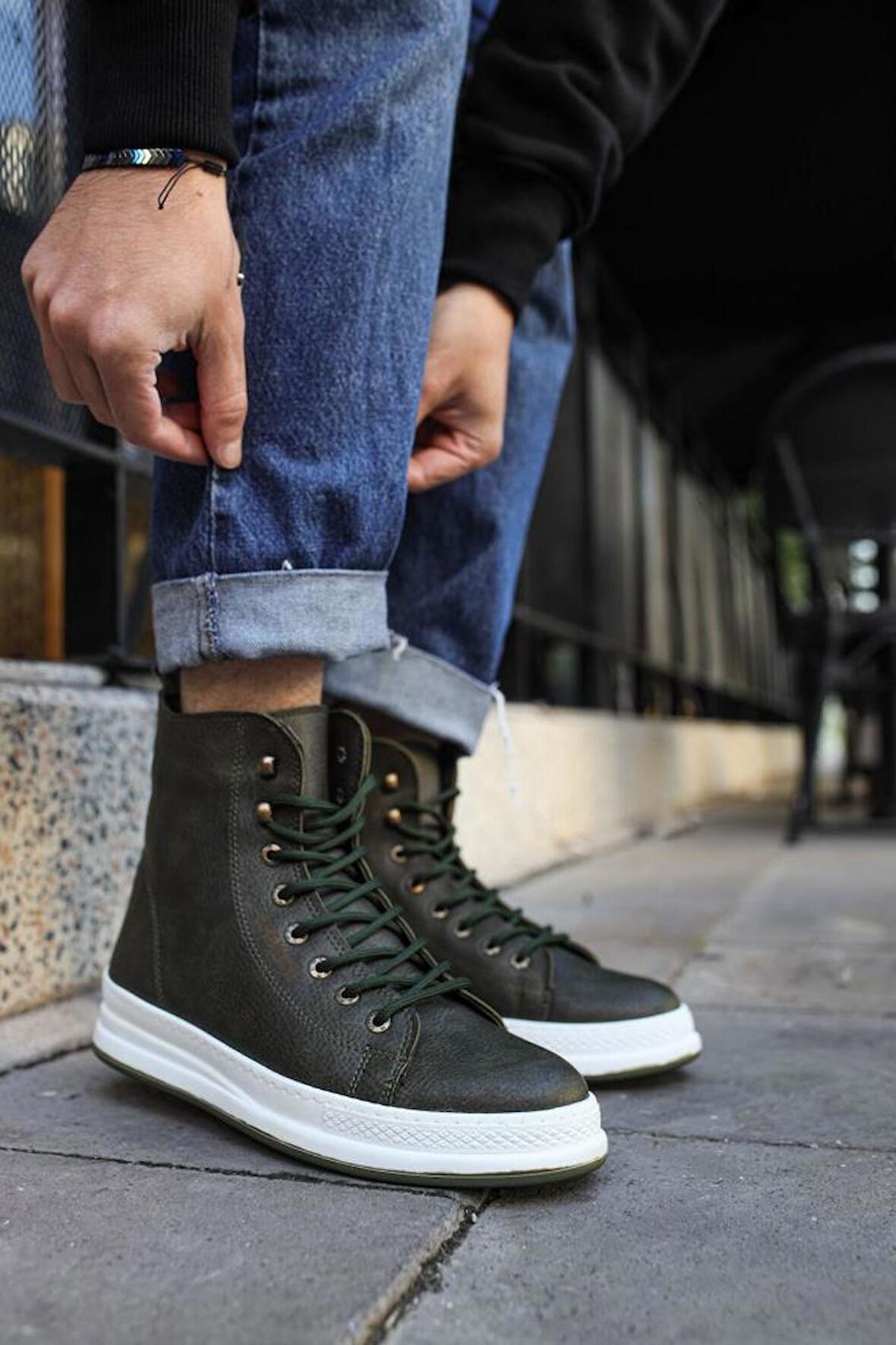 Chekich CH055 BT Erkek Bot HAKİ