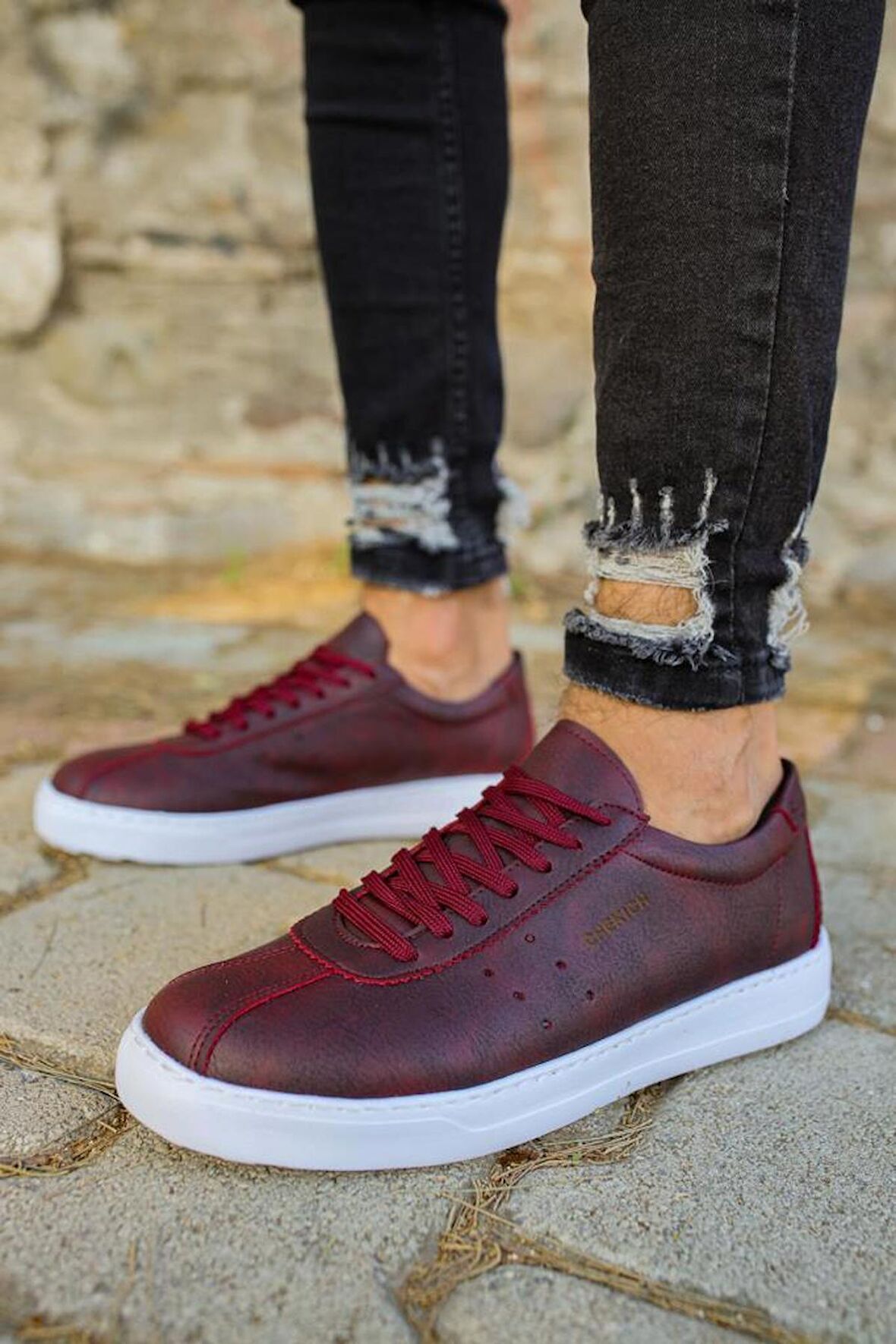 Chekich CH063 BT Erkek Ayakkabı BORDO