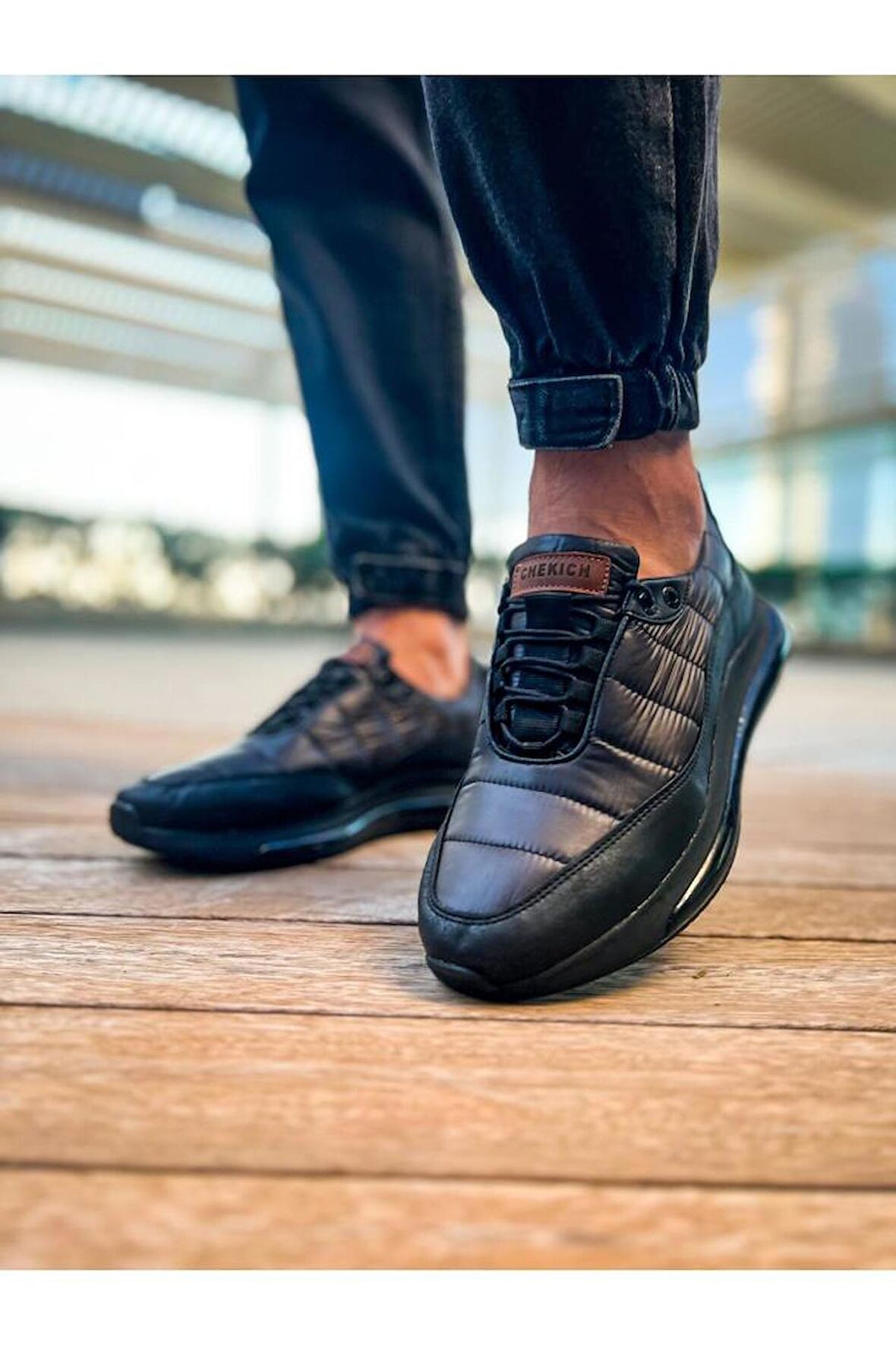 CH179 CST Sporty Runner Erkek Ayakkabı SIYAH