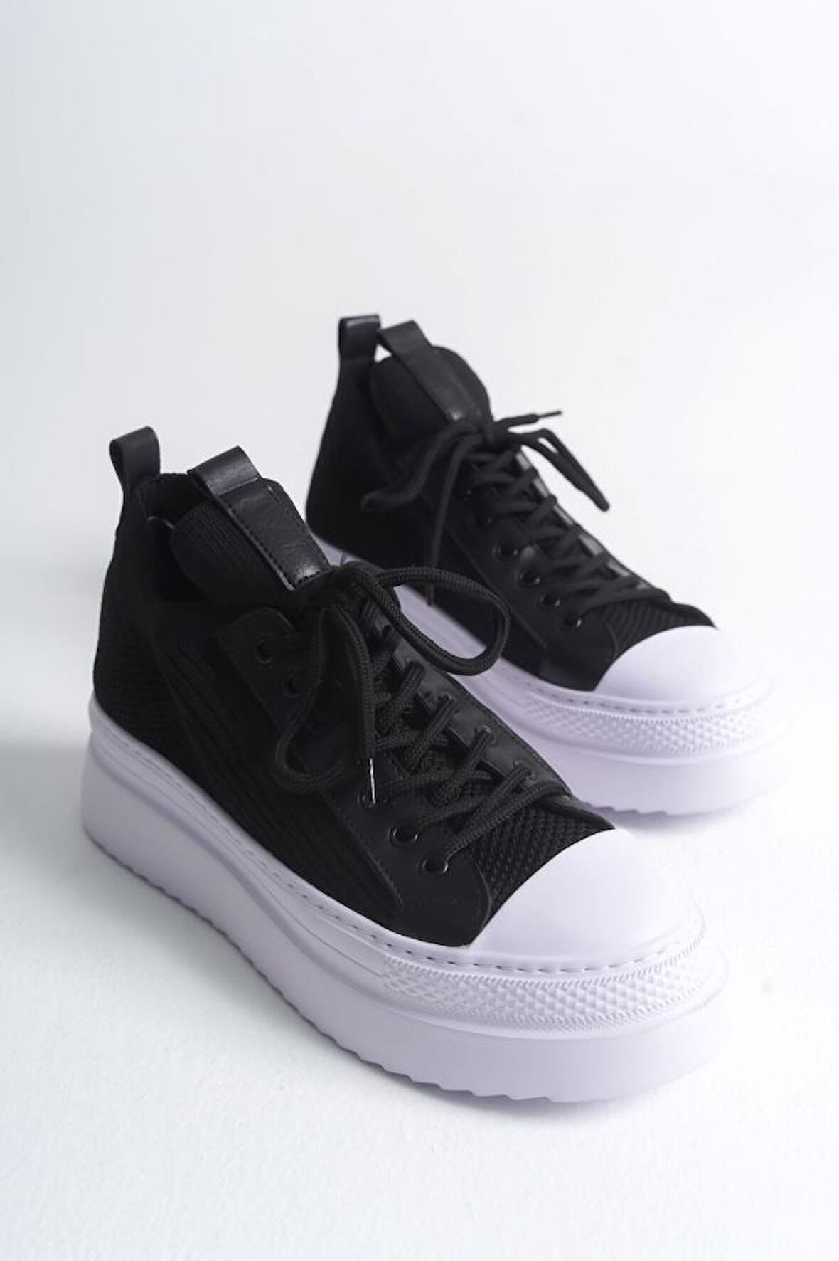 CH2601 - Triko Erkek Ayakkabı SIYAH