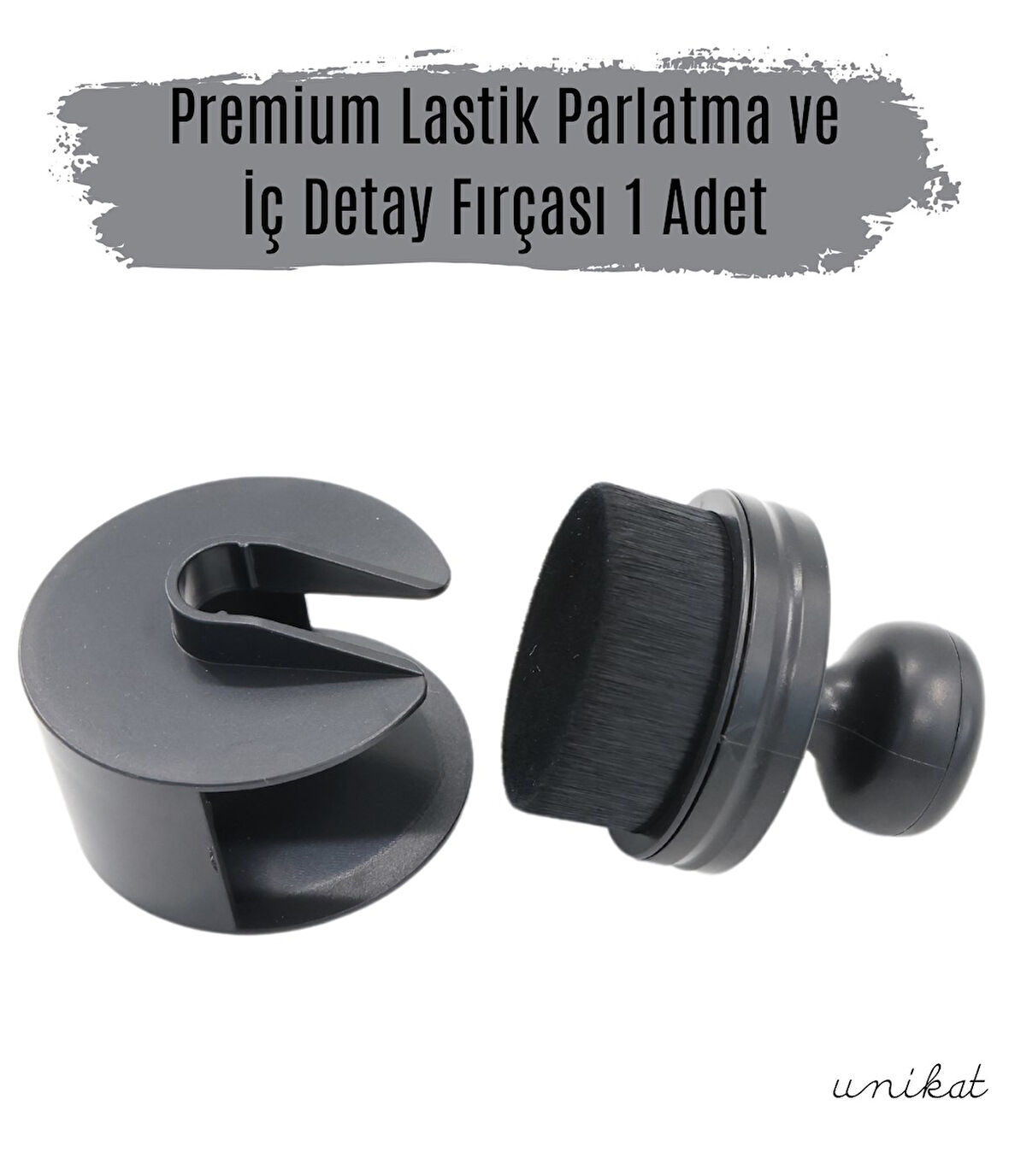 Özel Yeni Nesil Aplikatör Ultra Soft İnce Yoğun Tüylü  - Premium Lastik Parlatma ve İç Detay Fırçası 1 Adet