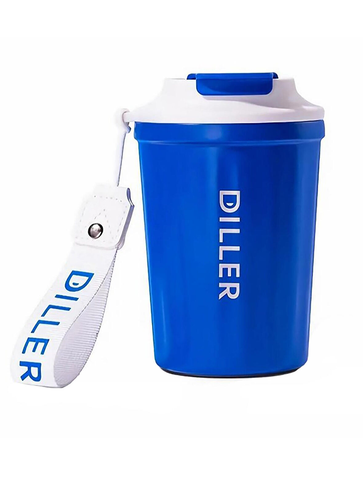 Vagonlife Diller Çelik Termos Matara 380 Ml Saks Mavisi