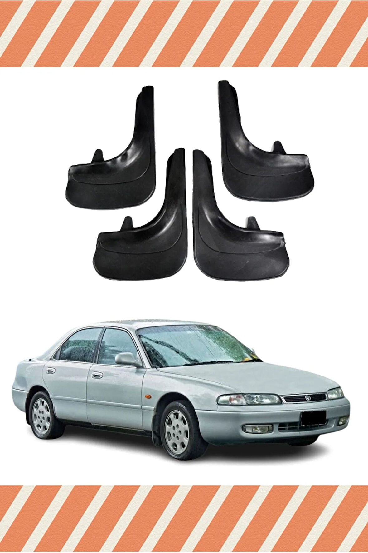 Mazda 626 uyumlu 4’lü tozluk çamurluk paçalık kaliteli