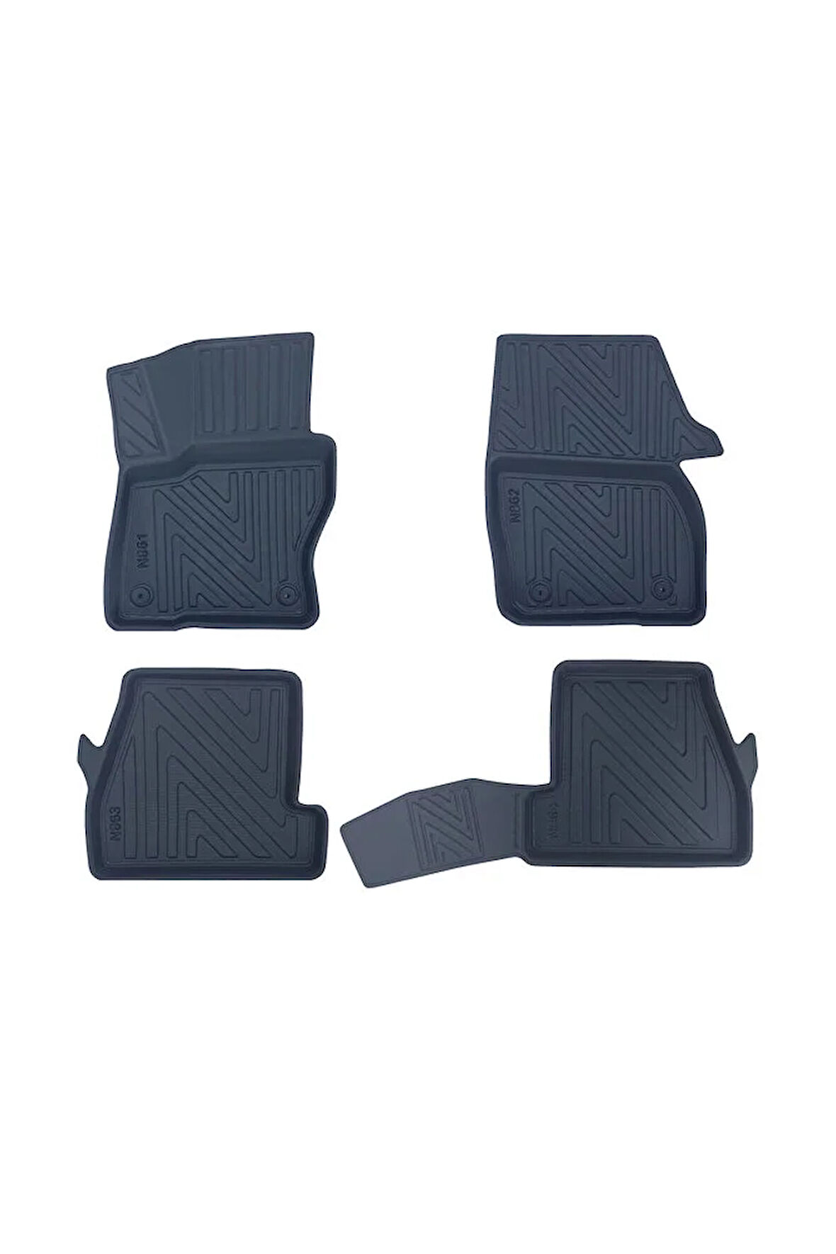 Ford Focus 3 2011-2014 Uyumlu 3D Havuzlu Oto Paspas