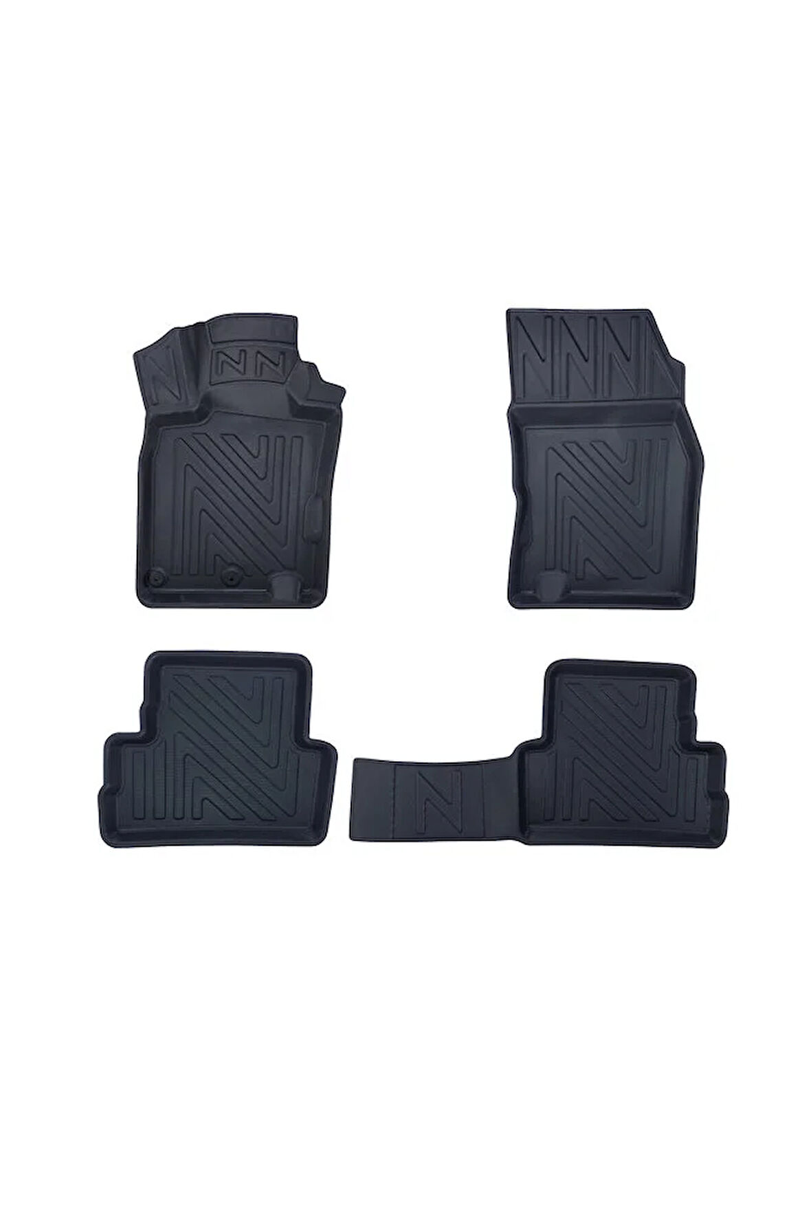 Nissan Qashqai 2013-2021 Uyumlu 3D Havuzlu Oto Paspas