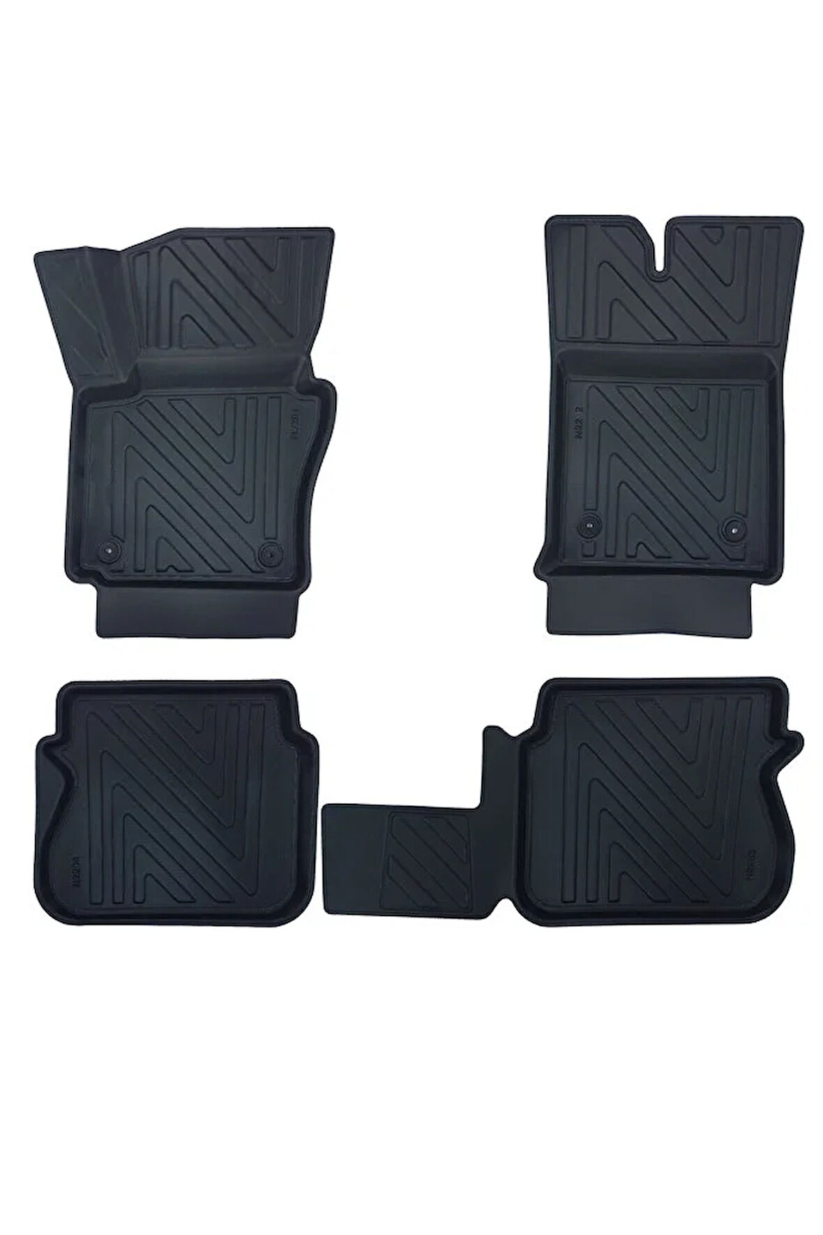 Volkswagen Caddy 2010-2015 Uyumlu 3D Havuzlu Oto Paspas