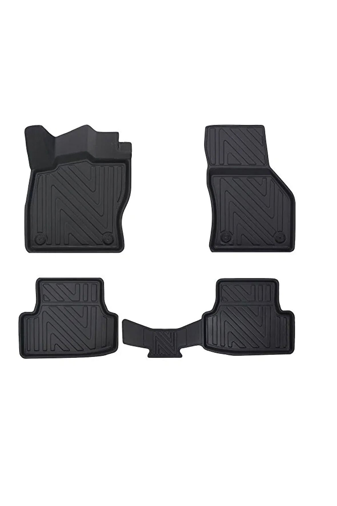 Volkswagen Golf 7 2012-2019 Uyumlu 3D Havuzlu Oto Paspas