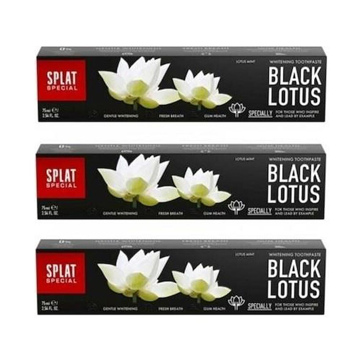 SPLAT BLACK LOTUS 75 ML X 3ADET