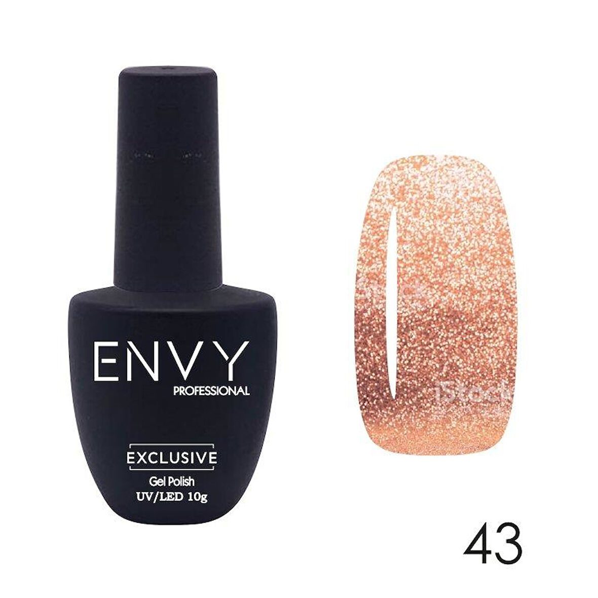 Envy Kalıcı Oje Exclusive Seri Parıltılı Kuru Lavanta No:043