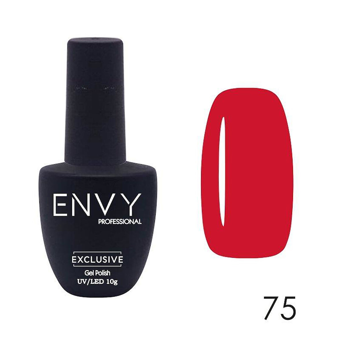 Envy Kalıcı Oje Exclusive Seri Koyu Kırmızı 10gr No:075