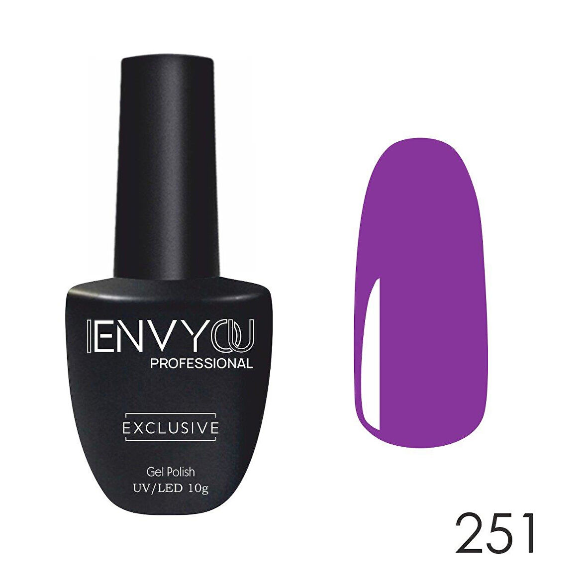 Envy Kalıcı Oje Exclusive Seçkin Mor 10gr No:251