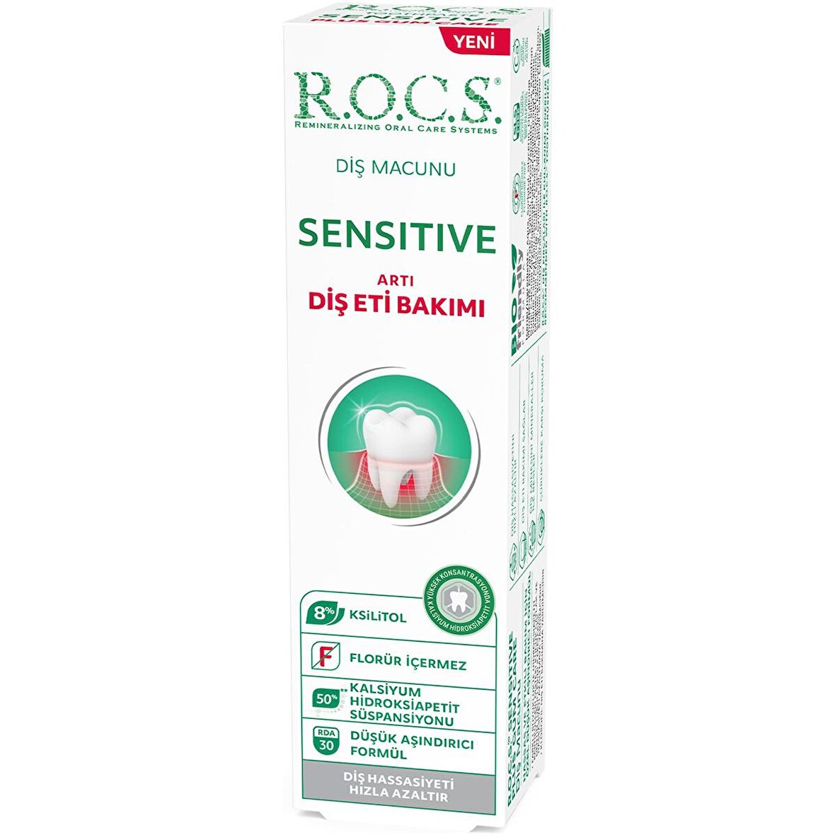 R.O.C.S. Sensitive Artı Diş Eti Bakımı Klorofilli Diş Macunu – 94gr