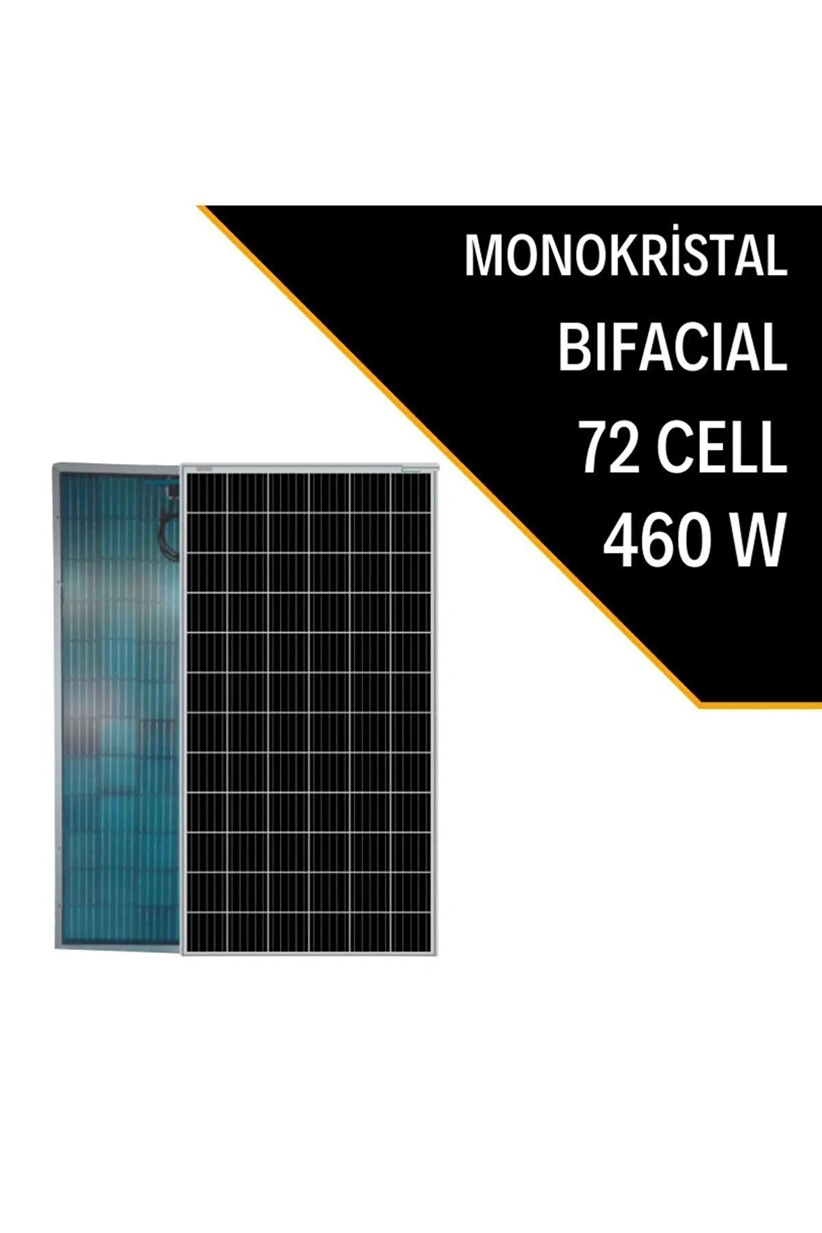 LEXRON 460W WATT BIFACIAL MONOKRİSTAL GÜNEŞ PANELİ