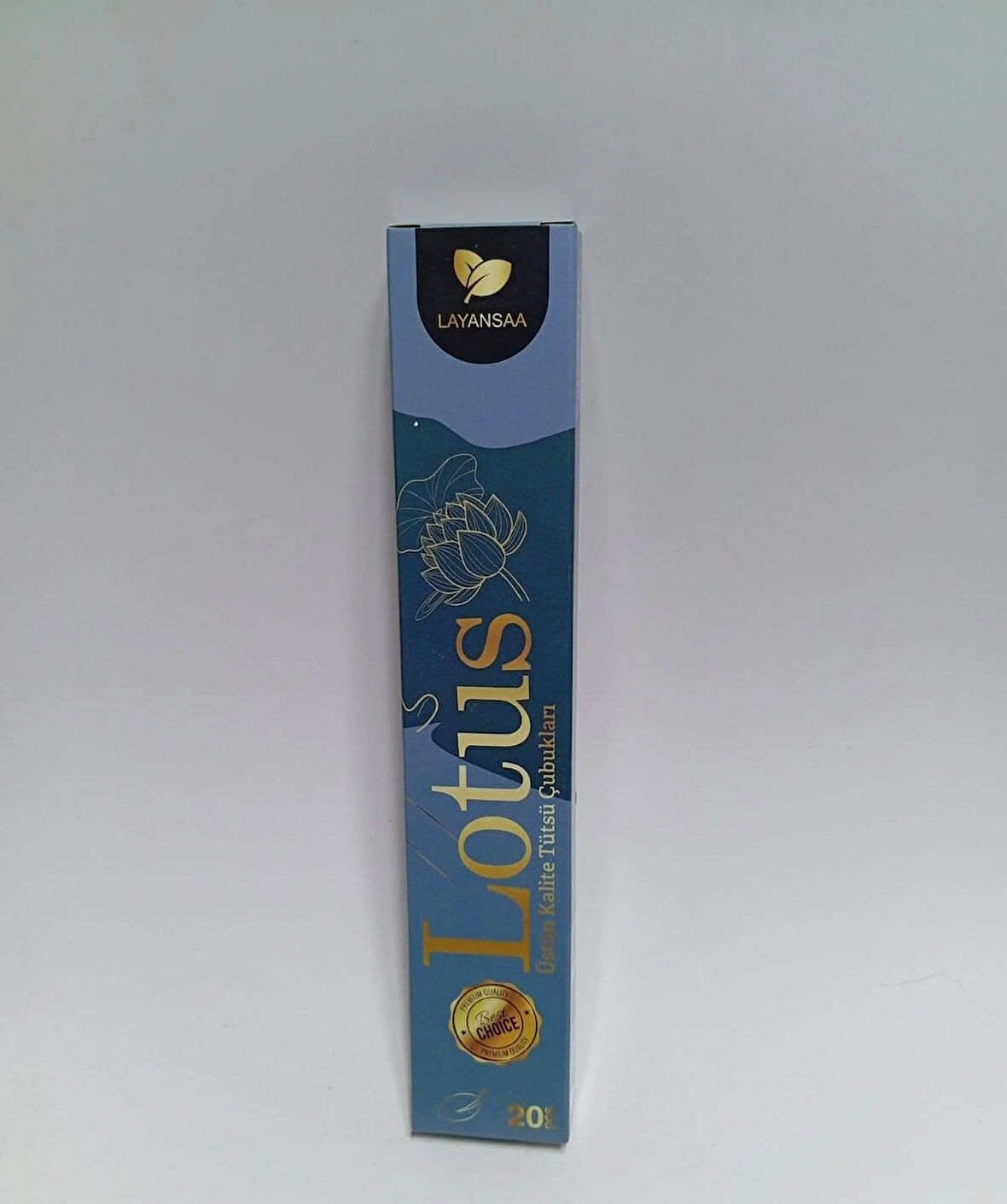 Tedi Sanat Çubuk Tütsü Lotus Çiçeği 20 Adet (1 Paket) Layansaa