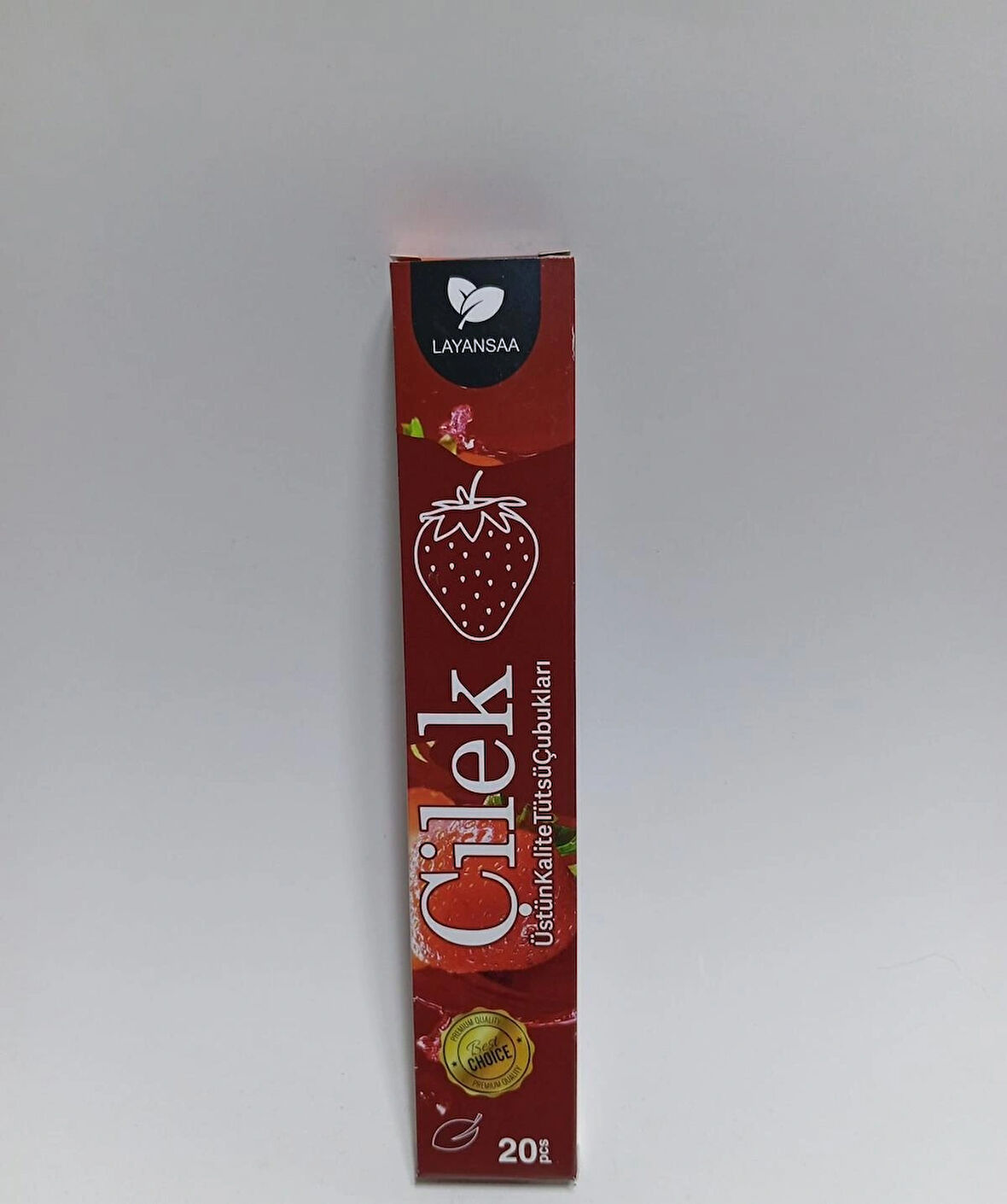 Tedi Sanat Çubuk Tütsü Çilek 20 Adet (1 Paket) Strawberry Layansaa