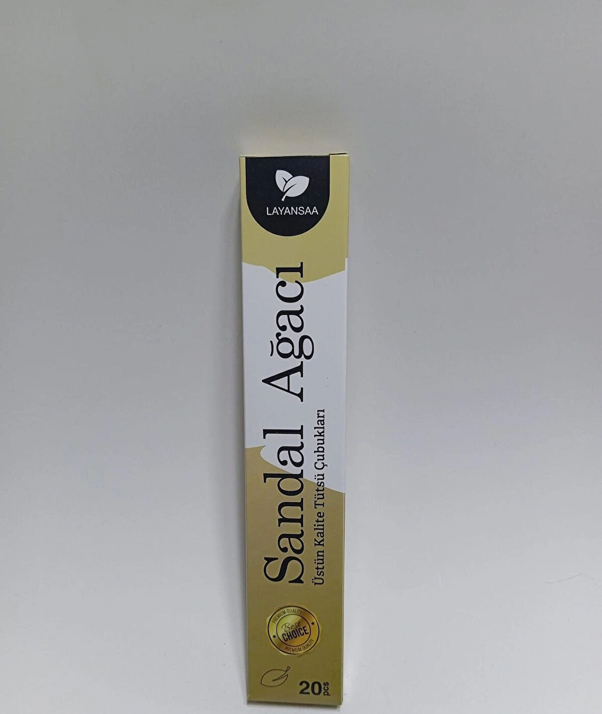 Tedi Sanat Çubuk Tütsü Sandal Ağacı 20 Adet (1 Paket) Sandal Wood Layansaa