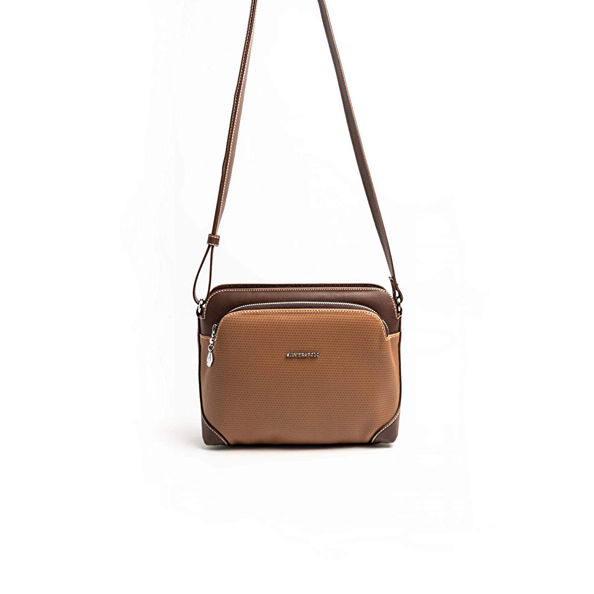 Silver Polo  Kadın Çapraz Çanta 364-46193 SILVER POLO ÇAPRAZ Kadın ÇANTASI M86 KARAMEL-MAT KAHVE