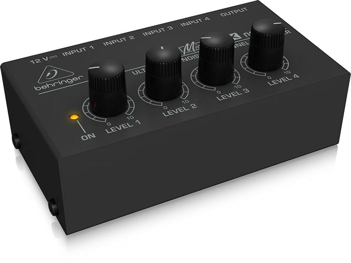 Behringer MX400 Ultra Düşük Gürültülü 4 Kanallı Mikser