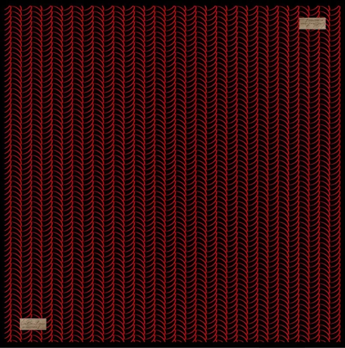 La Boutique Tivil Saf İpek Eşarp 234605 - 49052 Siyah Karışık Desen