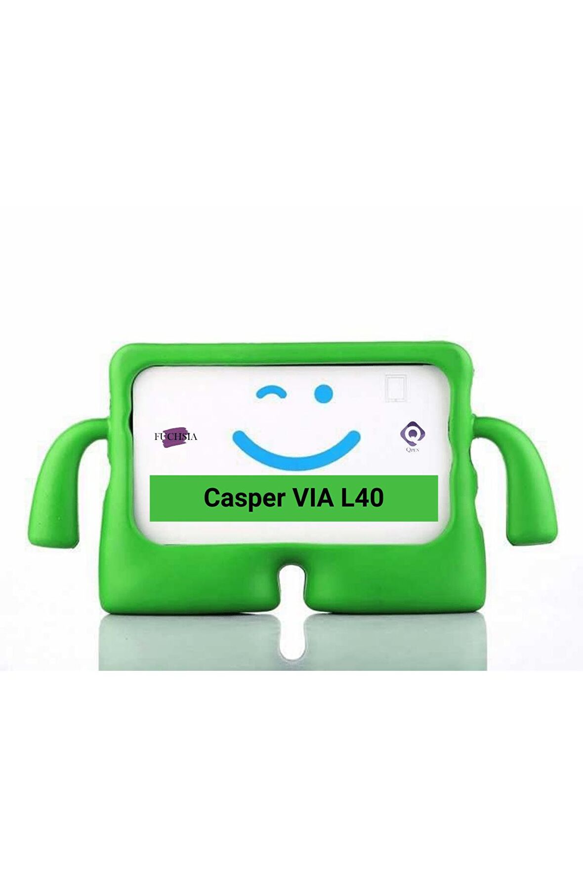 CASPER Via L40-G 10.4 inç Uyumlu Fuchsia iBuy Standlı Eğlenceli Çocuk Ruhlu Tablet Kılıfı