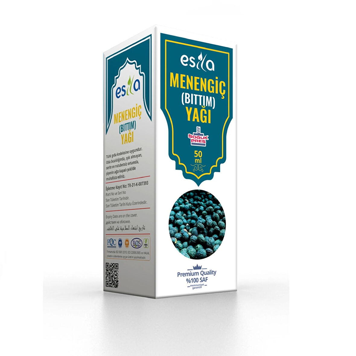 Esila Bıttım (Menengiç) Yağı 50 ml