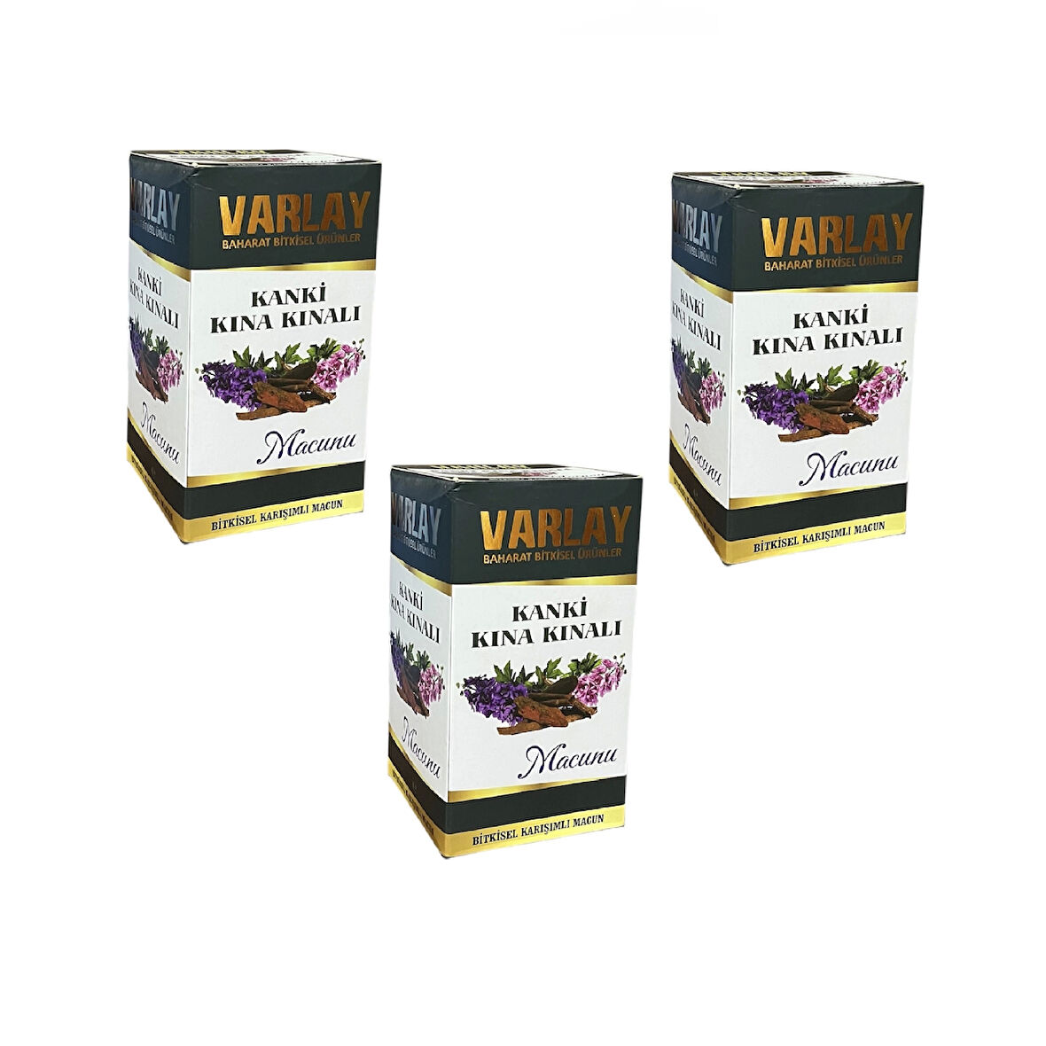 Varlay Kanki Kına Kınalı Macun 450 gr 3 Adet