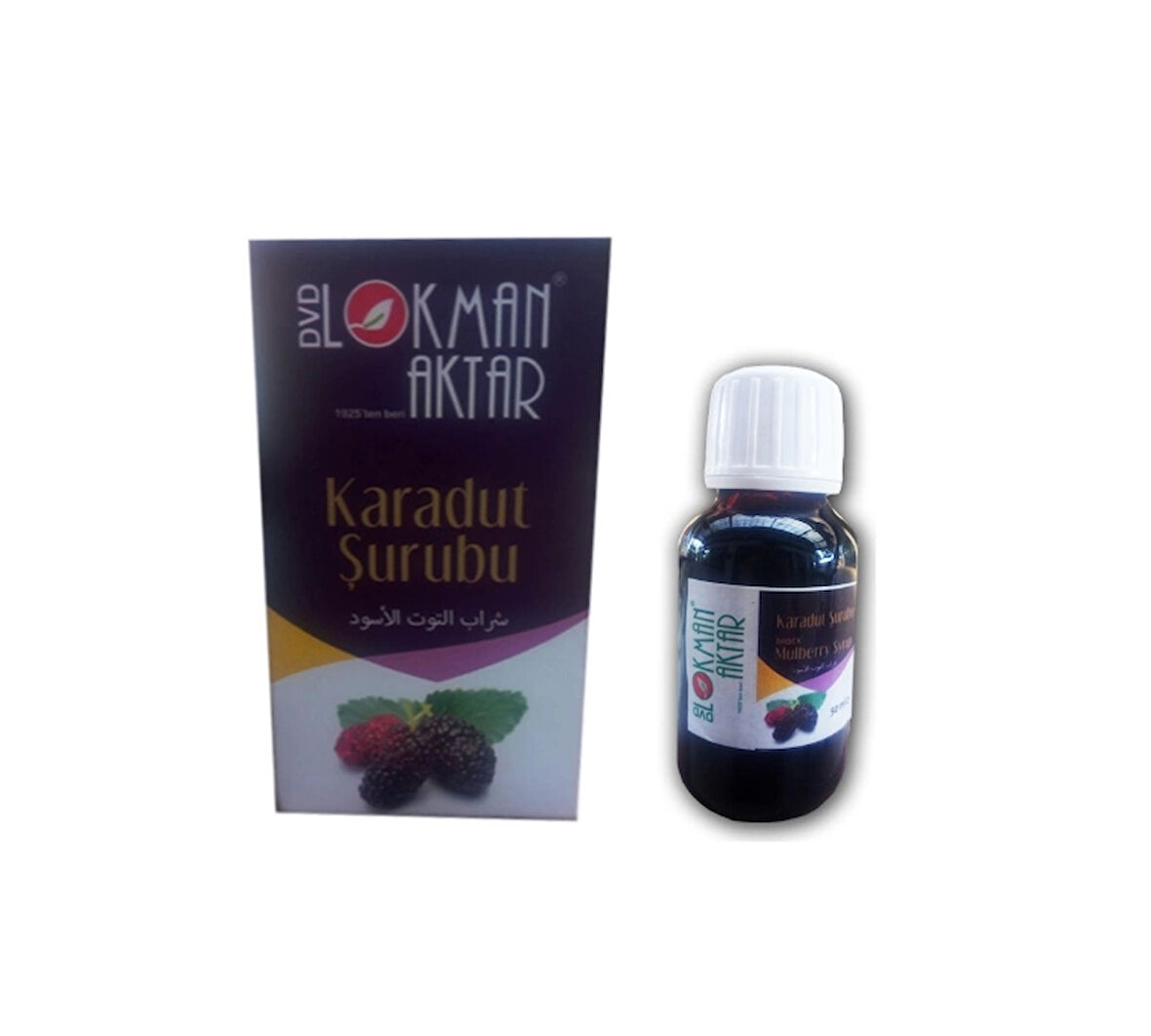 Lokman Aktar Karadut Şurubu 2 x 50 ML