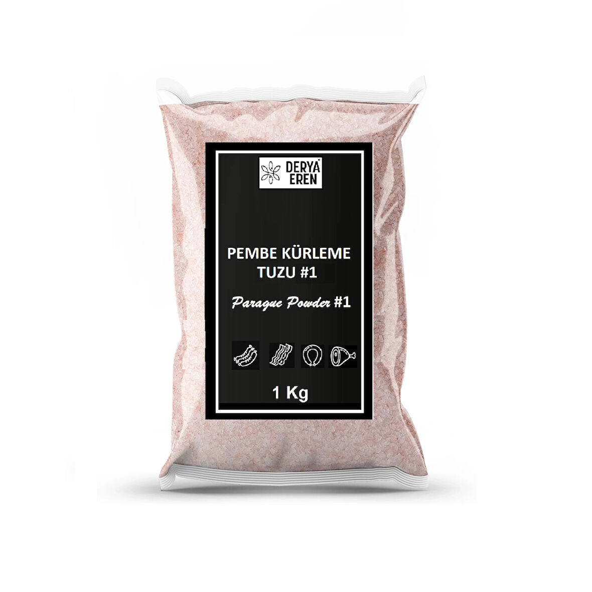 Pembe Kürleme Tuzu #1, (Prague Salt),1 kg, Derya Eren