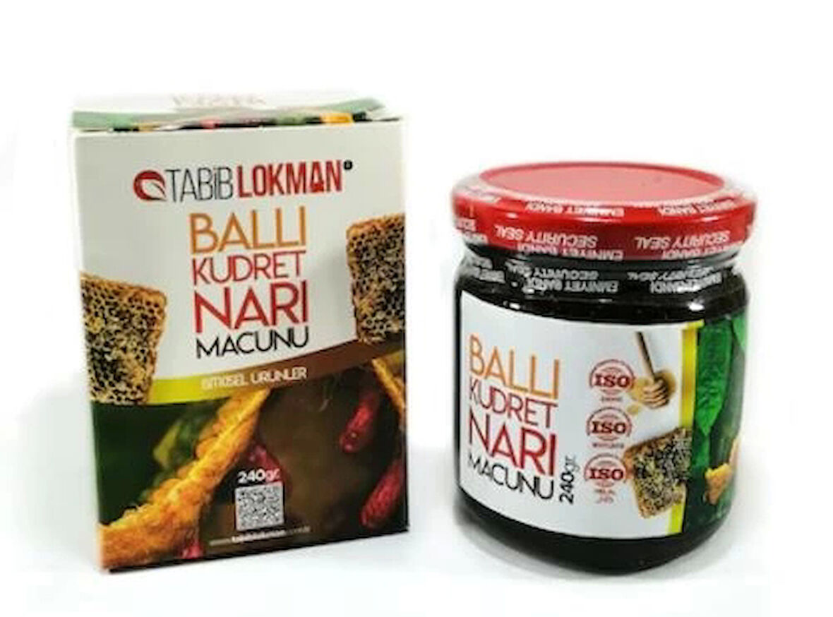 Tabib Lokman Ballı Kudret Narı Macunu 240 G