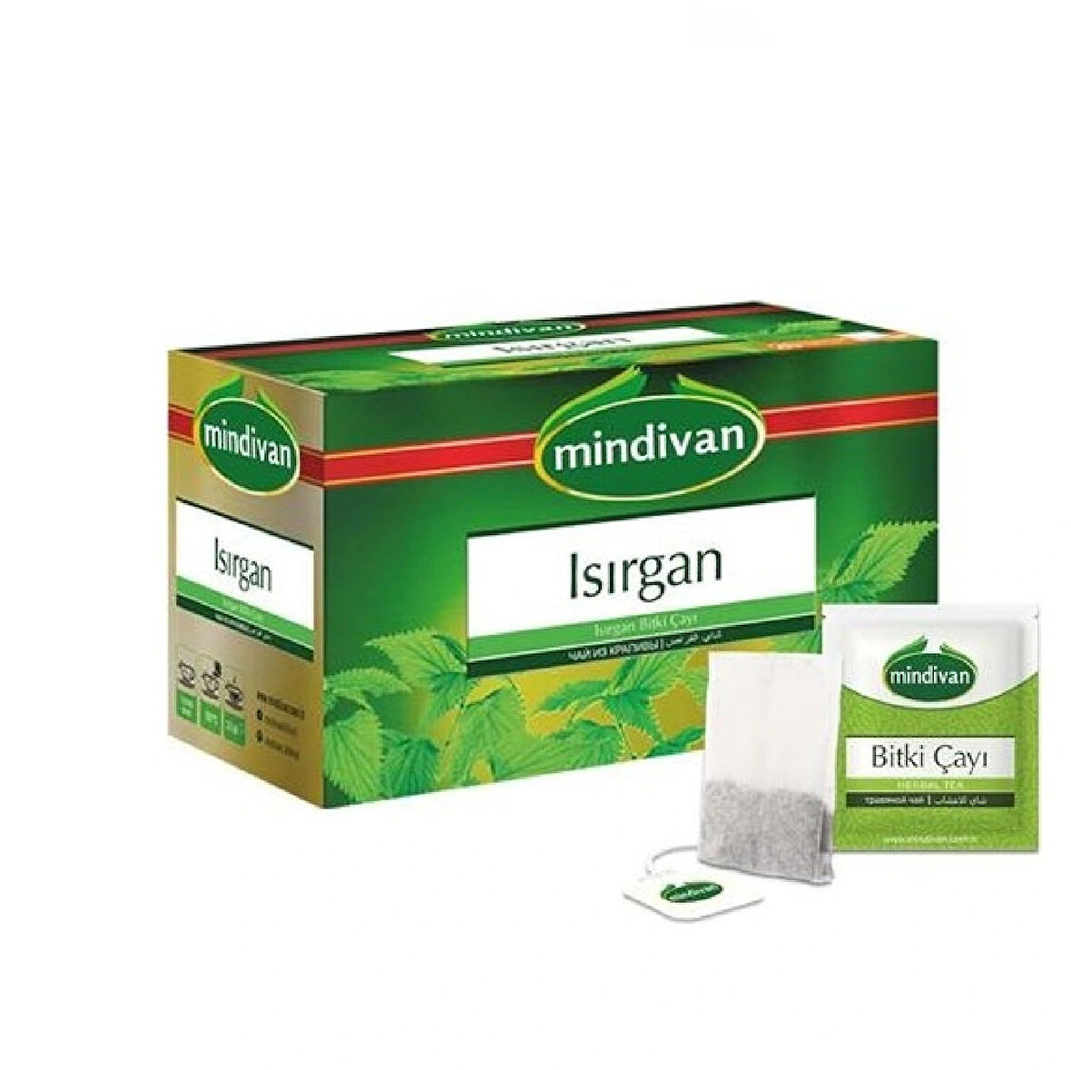 Mindivan Isırgan Çayı Süzen Poşet 20'li ısırgan