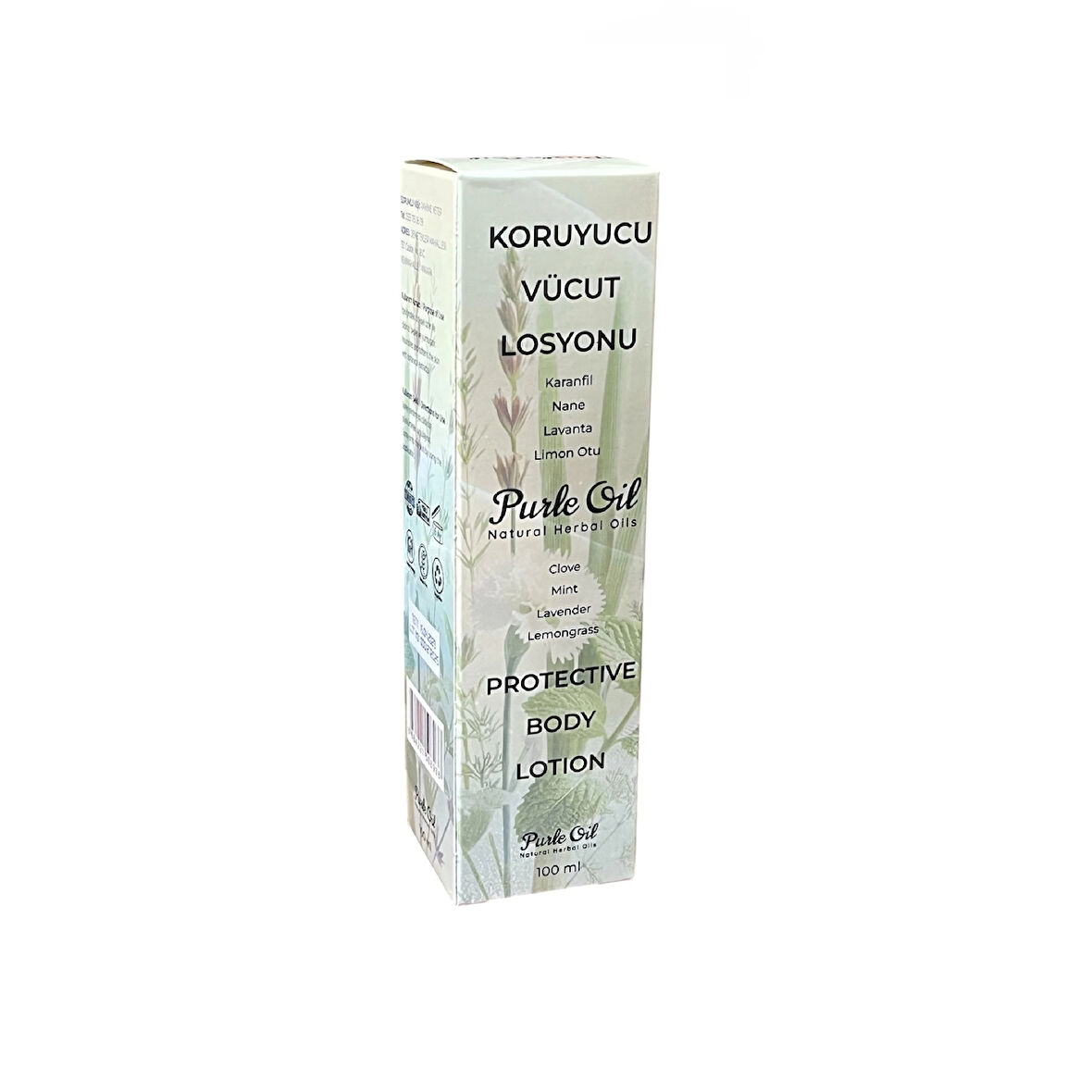 Doğal Sivrisinek ve Kene Kovucu Vücut Losyonu 100 ml, 1 Adet, Purle