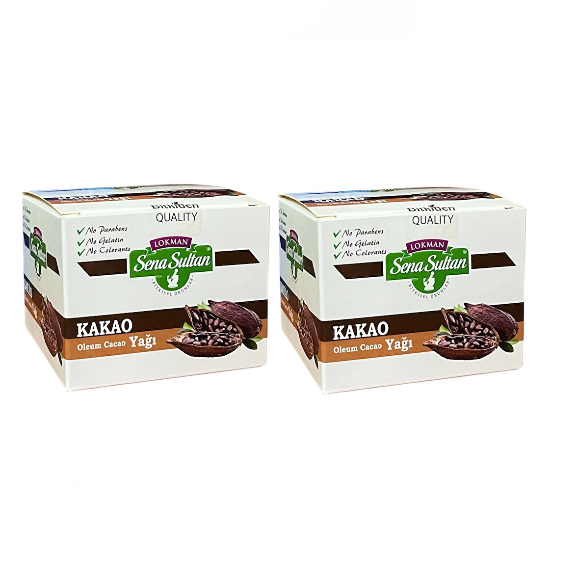 2 Adet Saf Kakao Yağı 100 ml, Lokman Sena Sultan