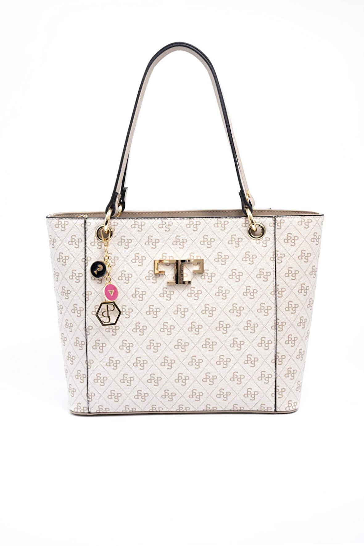 Silver Polo  Kadın Omuz Çantası 1176-46270 SILVER POLO Kadın ÇANTASI M178 BEJ-MAT KUM