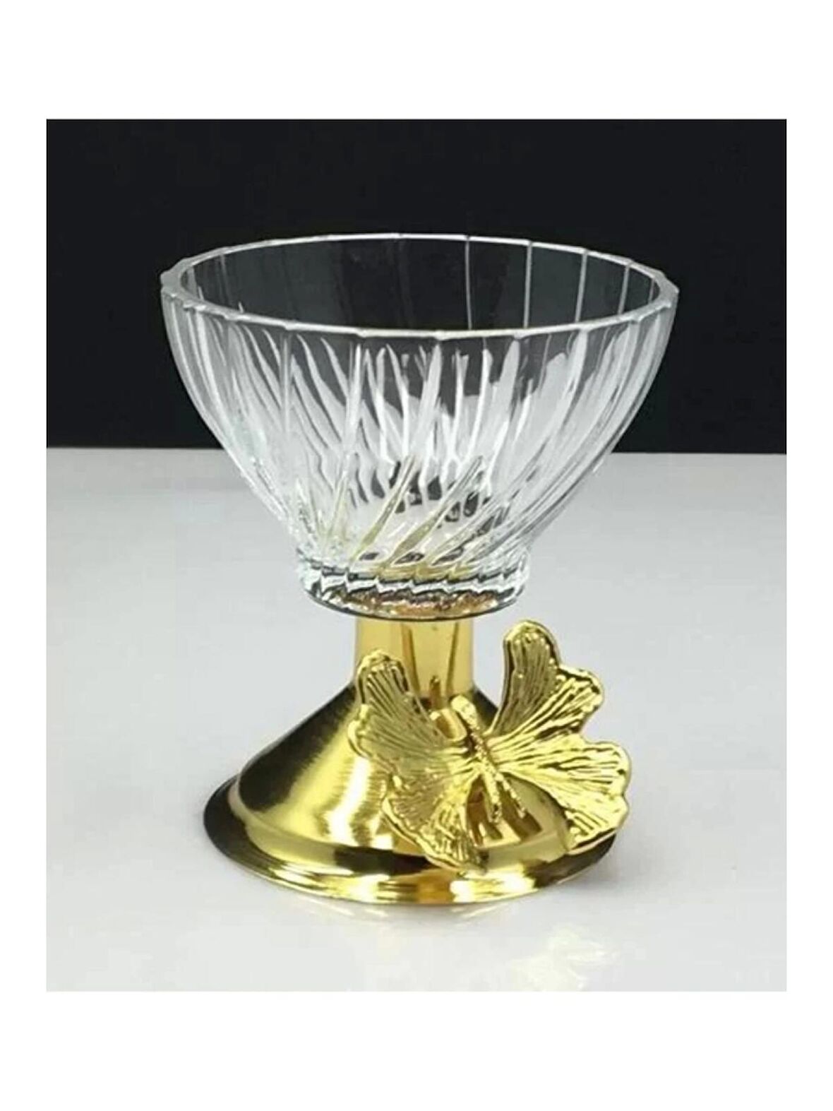 Paşabahçe 530216 Bouquet Ayaklı Cam Kase 195cc