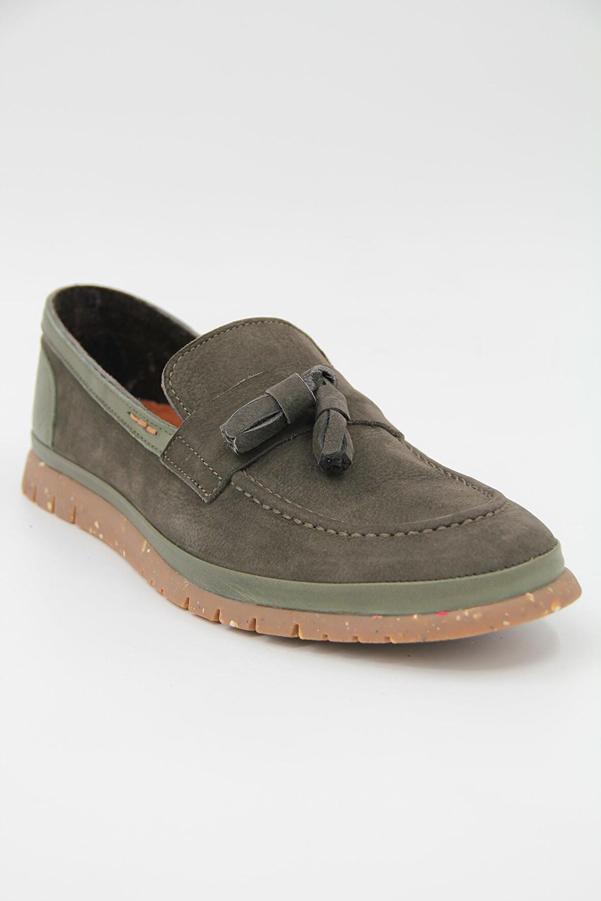 Freefoot 220162 Casual Püsküllü Ayakkabı - Haki