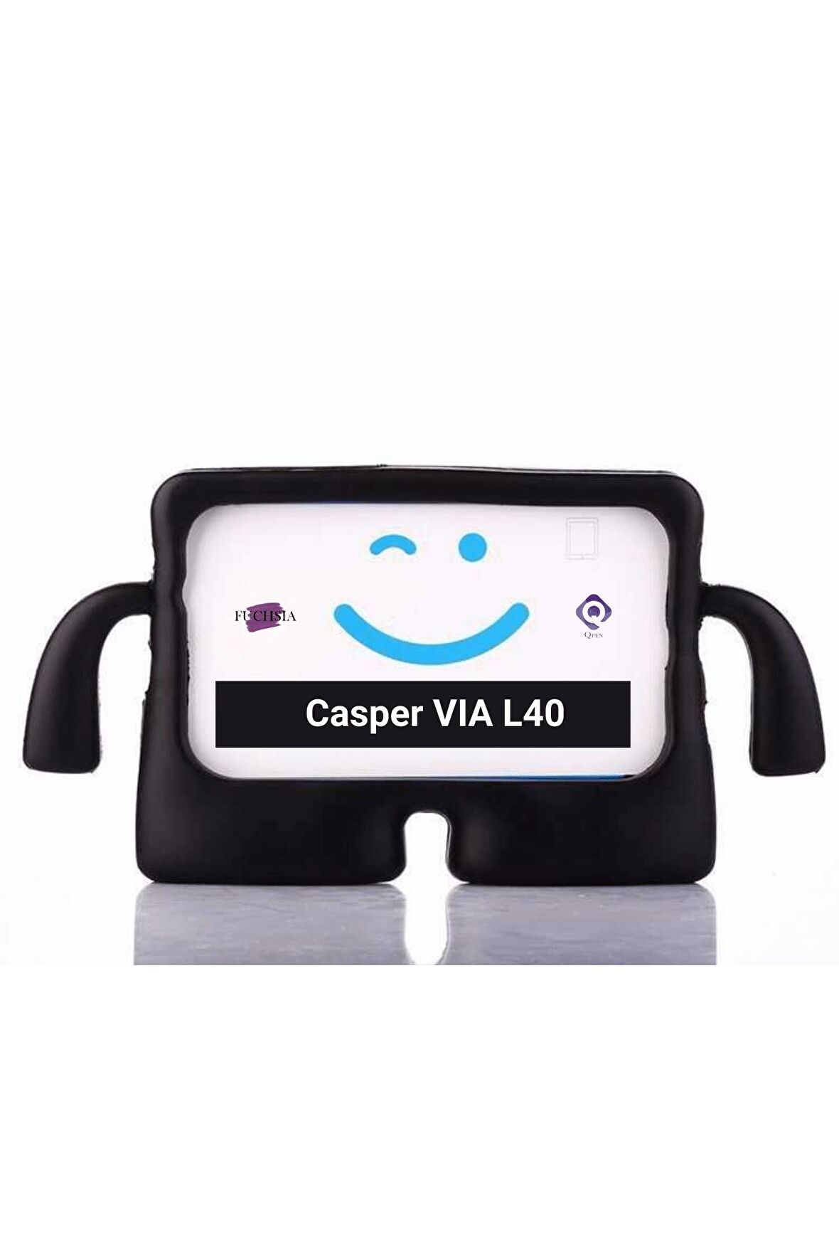 CASPER Via L40-G 10.4 inç Uyumlu Fuchsia iBuy Standlı Eğlenceli Çocuk Ruhlu Tablet Kılıfı